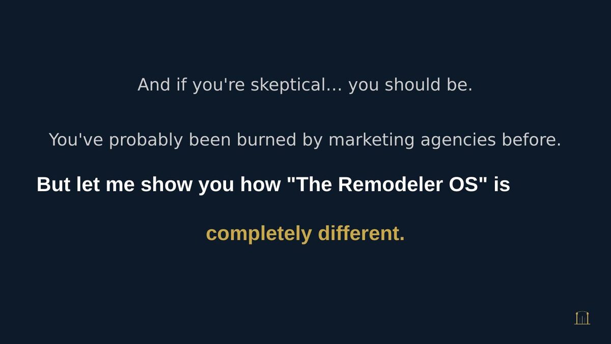 Sales letter slide 6 of 47