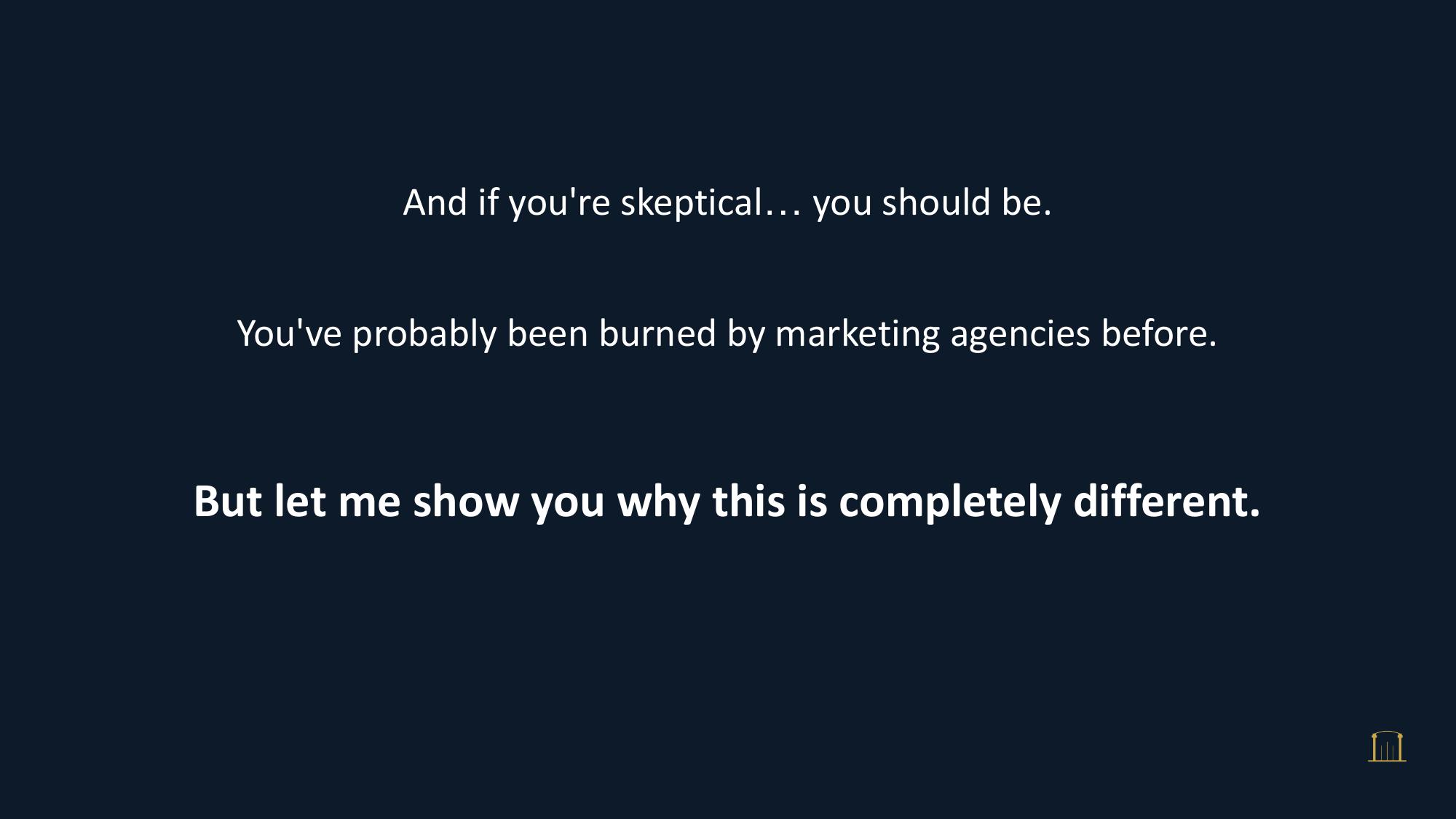 Sales letter slide 6 of 47